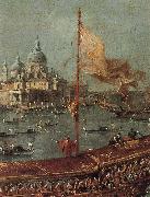 Francesco Guardi Details of The Departure of the Doge on Ascension Day oil painting on canvas